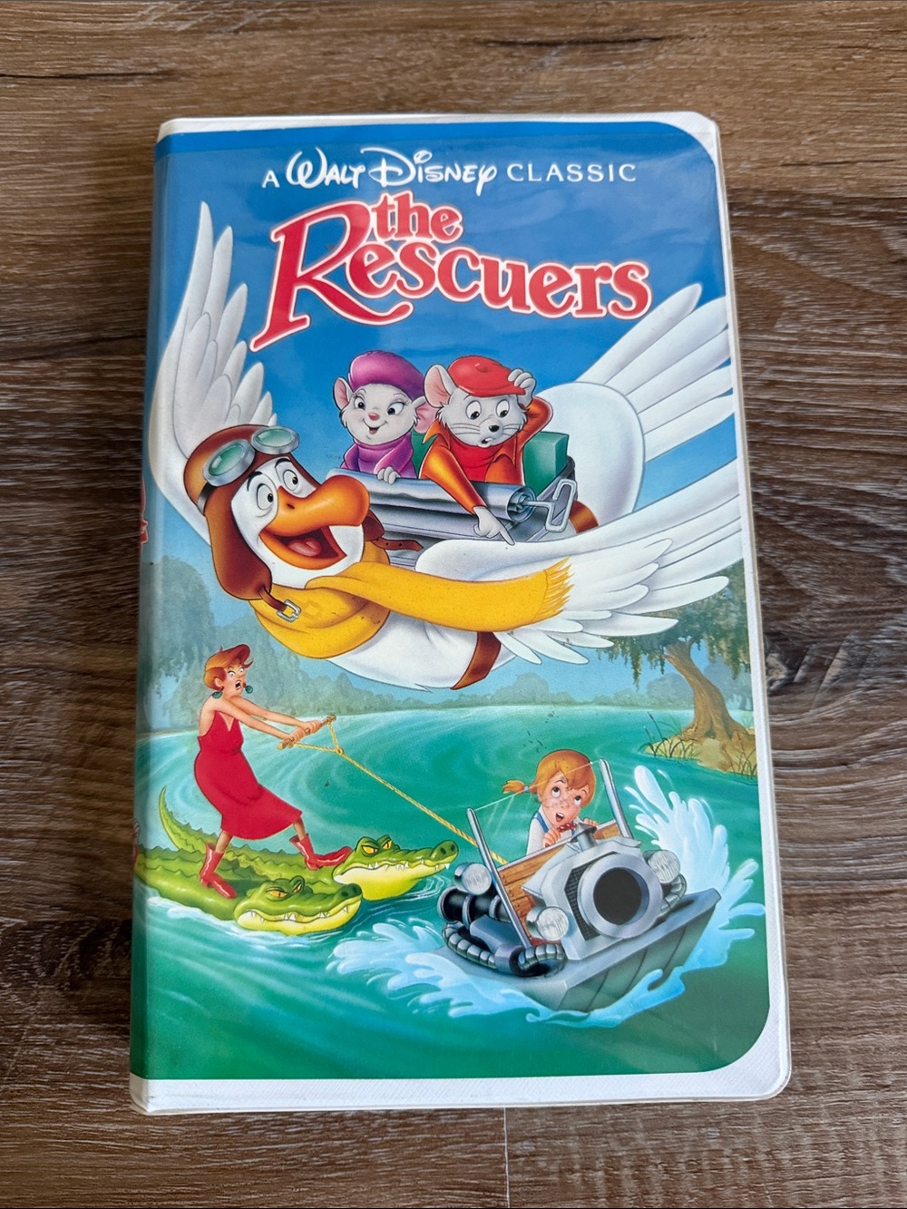 Movie VHS Cover - The Rescuers